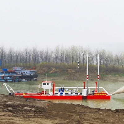 4000m3 Sand Dredger Machine Cutter Suction Type 200kw Cutter Head Dredge