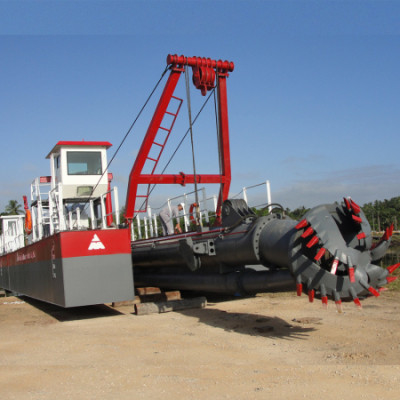 1300m3 River Small Dredger Machine Cutter Suction Dredger Crown Like Suction Head
