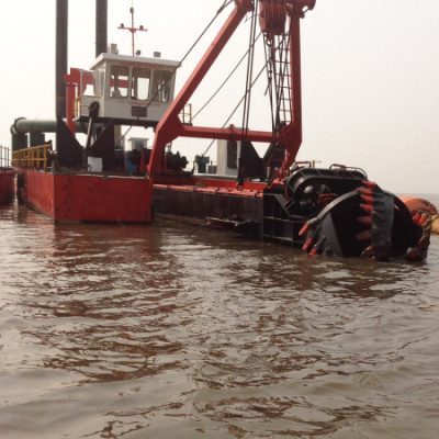 6000m3 Large Size River Sand Cutter Suction Dredger For Sea Sand Reclamation