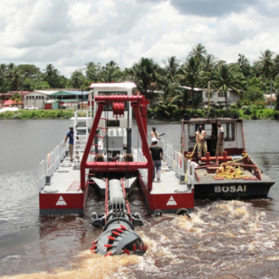 Portable Small Sand Dredger For Shallow River Cleaning