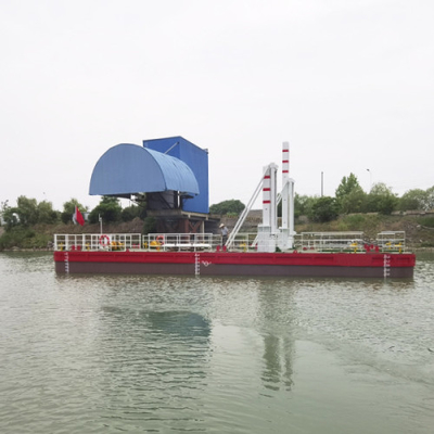 Lake Dredging Cutter Head Sand Dredger Equipment With Dredging Depth 12m