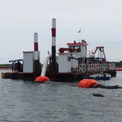 500m3 Sand Extraction Capacity River Cutter Head Dredger / Sand Dredging Boat