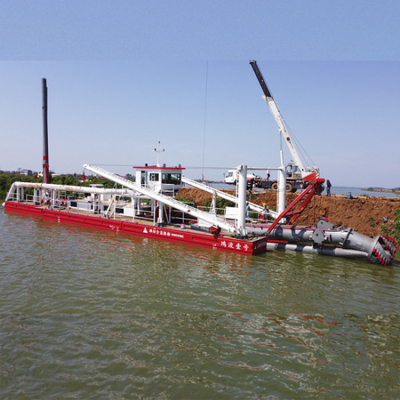 Popular 700m3 Working Capacity Gravel River Dredger Cutter Suction Machine