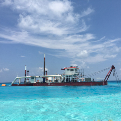 Sea Sand Reclamation China River Dredger Boat With Cutter Head