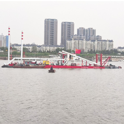 2500m3 18inch Cutter Head River Sea Dredger Machine Driven By Diesel Power