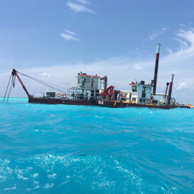 3500m3 20inch Sea Dredging Cutter Dredger For Sand Reclamation Driven By Diesel Power