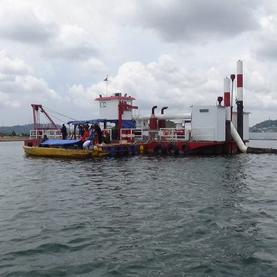 River Port Desilting Cutter Suction Diesel Dredges  2500m3 18inch