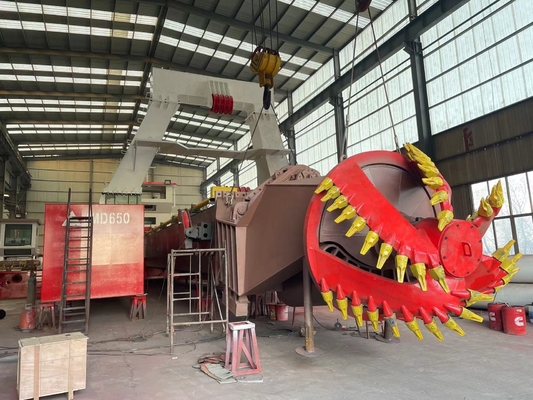 1000m3/h Heavy Equipment Cutter Suction Dredger Rexroth Hydraulic System for River Dredging