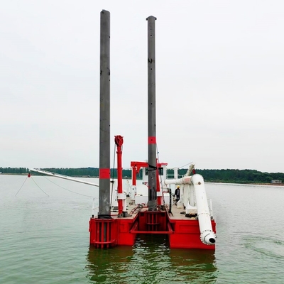 Sand Pumping Dredger Hydraulic River Dredging Machine 1662kw Sand Suction Dredger