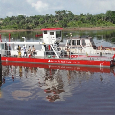 Professional Small River Sand Dredging Equipment Customized Cutter Head Dredge Equipment
