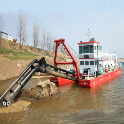 Portable River Suction Dredger With Jet Head For Fine Sand Dredging