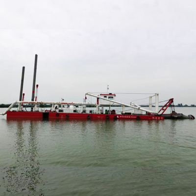 18inch River Port Dredging Cutter Suction Dredger Ship For Sale PLC And Remote Control