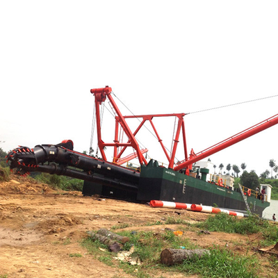 18 Inch China Port Desilting Cutter Head Dredger For River Dredging