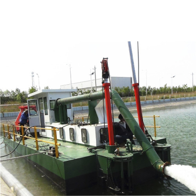 Small Cutter Head Sand Dredging Ship For Water Cleaning And Dredging