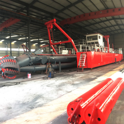 22 Inch River Dredging Mud Clay Pumping Cutting Suction Dredger Diesel Engine Or Electric Motor