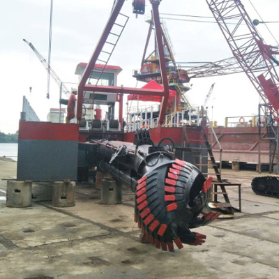 Csd Cutter Blades Suction Dredger With Diesel Engine Or Electric Motor Pump Power