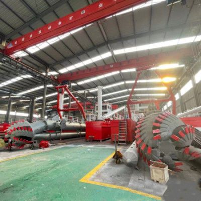 Customizable Cutter Suction Dredge With 1662kW Power And 800m3/h Dredging Capacity