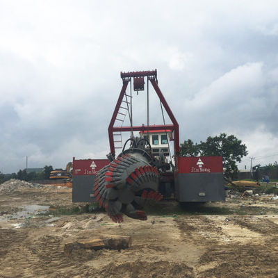 High Capacity Sea Sand Dredger With 1.8m Cutter Head Diameter And 550mm Discharge Pipe