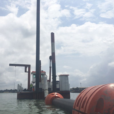 Distance 2500m Sand Capacity 700-800m3/H Dredger For Heavy Duty Dredging Operations