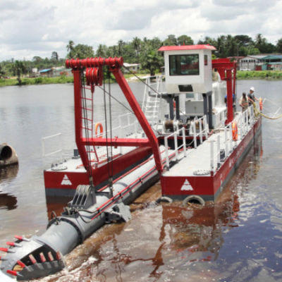 Enclosed Cabin Portable Cutter Suction Dredger For Small Scale Dredging Projects