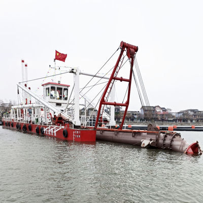 Heavy Duty Dredging Cutter Head Suction Dredge With Up To 500 Mm Suction Pipe Diameter