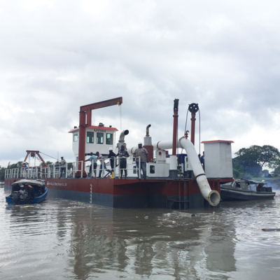 4000m3/h Water Flow Mitsubishi River Dredger for River Cleaning and Dredging