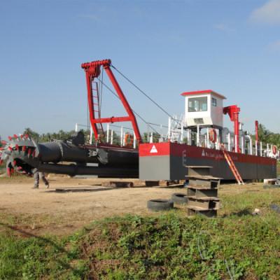 1300m3 River Small Dredger Machine Cutter Suction Dredger Crown Like Suction Head
