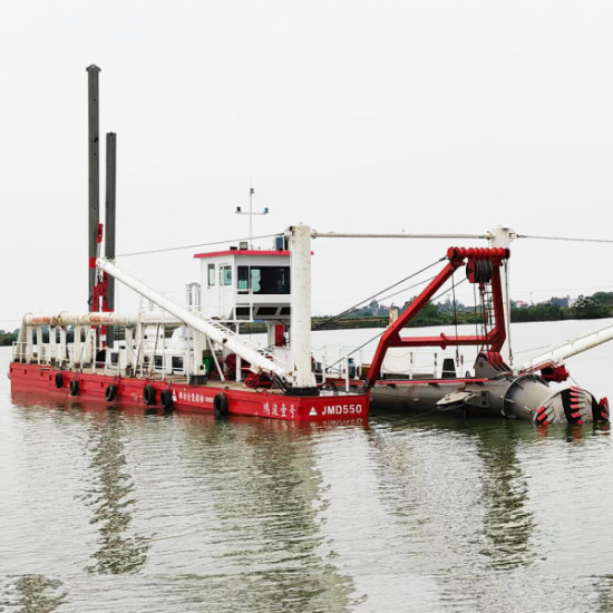 Hydraulic  Cutter Head River Dredging Equipment PLC And Remote Control System