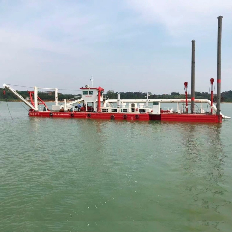 Sand Pumping Dredger Hydraulic River Dredging Machine 1662kw Sand Suction Dredger