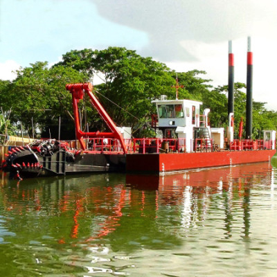 26inch Diesel Cutter Head Suction Dredge For River Sand Dredging
