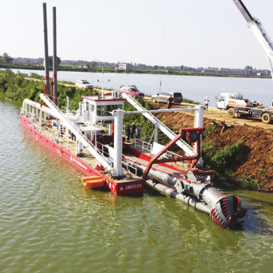 Professional Dredging Equipment With Water Flow 4000m3 And SIEMENS PLC Control System
