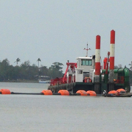 Dredging Ship Cutter Suction Dredger Up To1200 Cubic Meters Per Hour Dredging Capacity for Your Benefit
