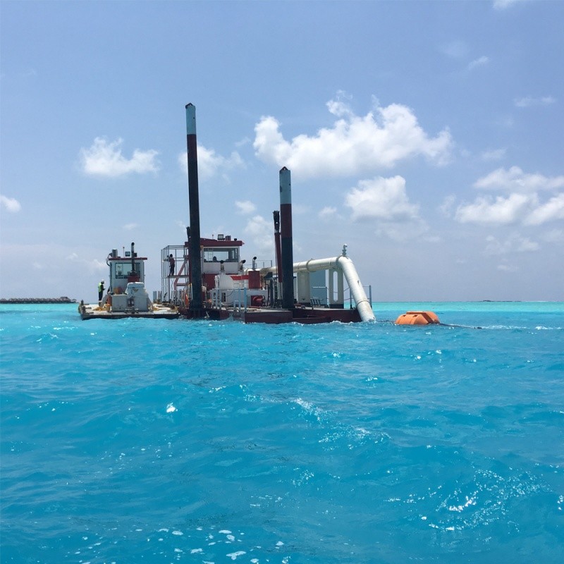 JMD550 22inch River Dredger Sand Dredging Ship 4000m3/H Custom Color