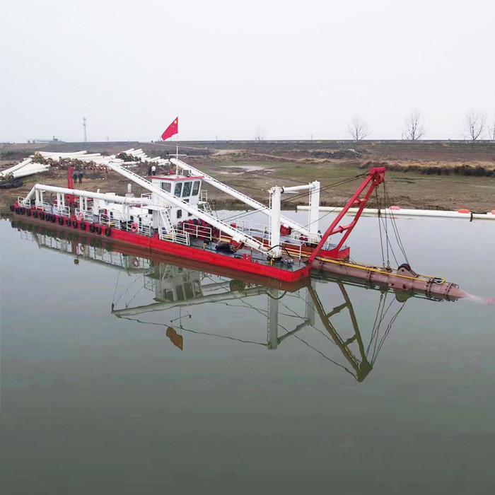 2300m3 River Sand Suction Dredger Cutter Head Dredging Customized
