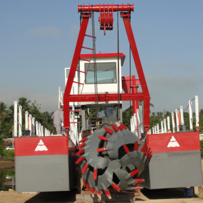 Mini River Sand Suction Small Dredging Machine Cutter Head Dredger In Stock For Sale