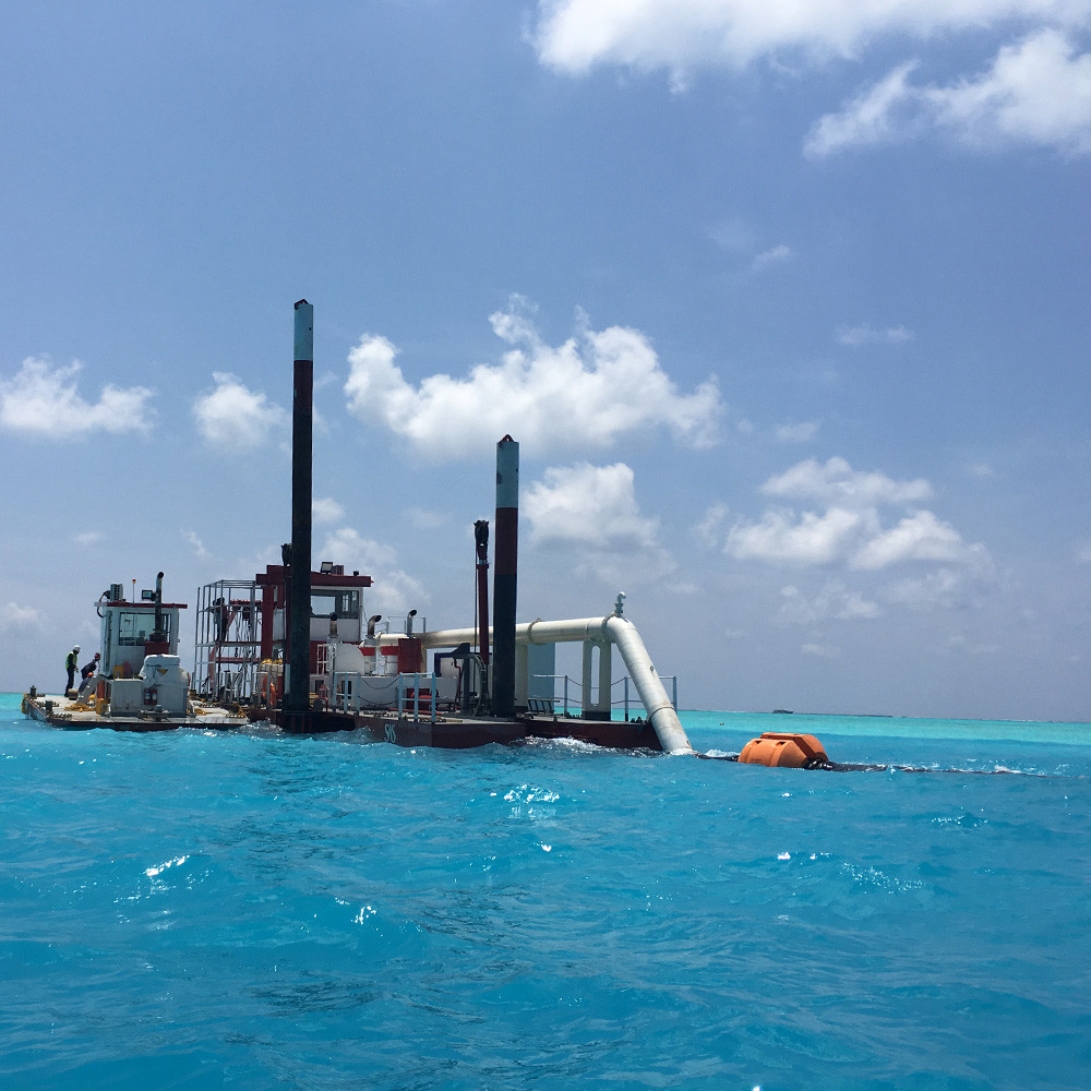 4000m3 22inch River Sand Dredging Equipment Sand Dredger 5.2 M Hull Width