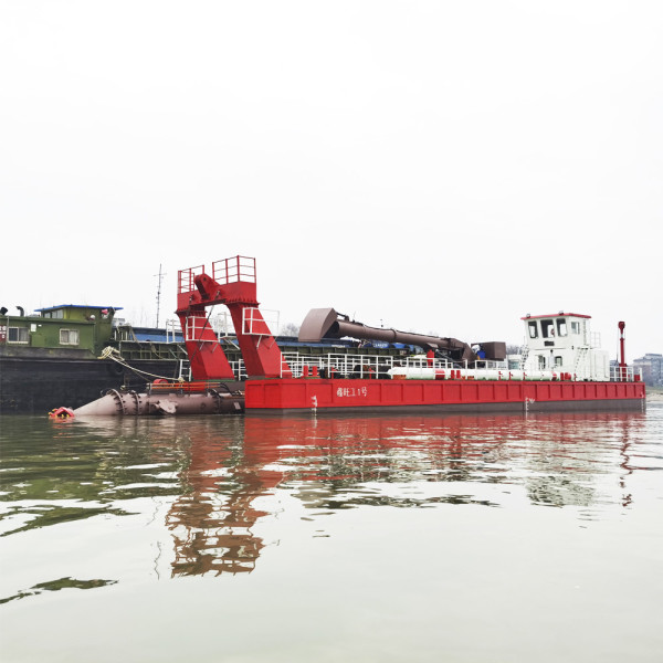 Crown Like Cutter Head Sand Cutting Suction Dredger Ship Diesel Engine 600m3/H-1000m3/H