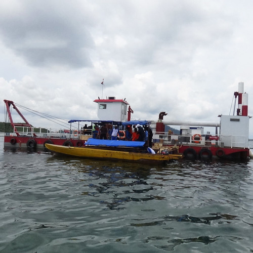 Cutter Suction Dredge With Varying Power Output For Dredging with Control System Manual Or Remote Control