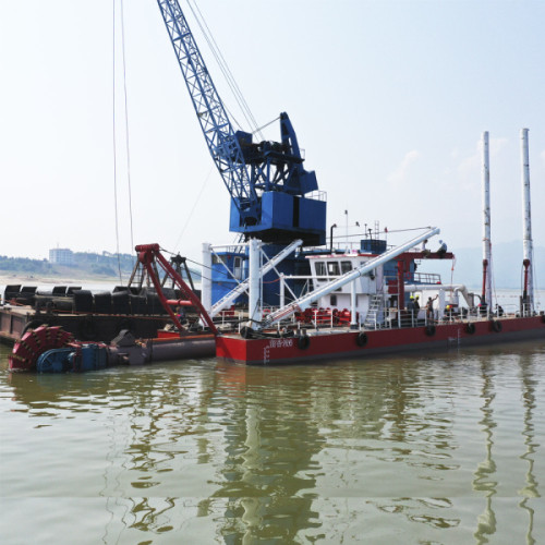 Deep Sea Dredging Centrifugal Suction Dredger Ship With Centrifugal Pump Type